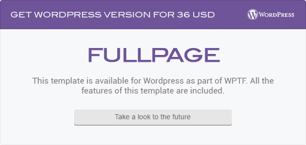 FullPage -  Fullscreen Multi Concept HTML5 Template - 1